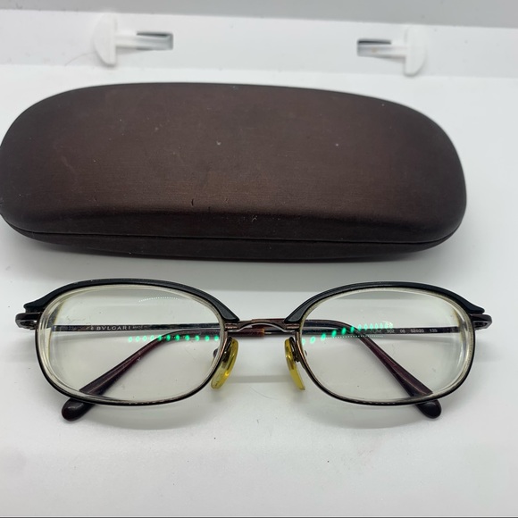 BVLGARI titanium eyeglass frames - Picture 7 of 9